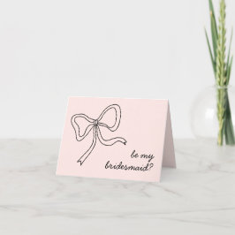 Rosa Bow be om att mitt Frieri kort är inslaget