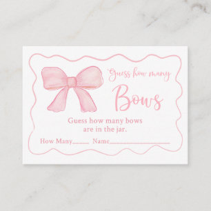Rosa Bow Birthday vet hur många spel Tilläggskort