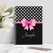 Rosa Bow Black and White Namn