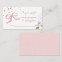 Rosa Bow Blommigt babystölder