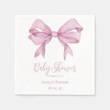 Rosa Bow Girl Baby Shower