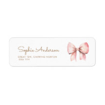 Rosa Bow Girl Baby Shower