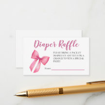 Rosa Bow Girl Baby Shower