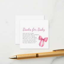 Rosa Bow Girl Baby Shower