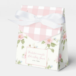Rosa Bow Girl Preppy Southern Baby Shower Presentaskar