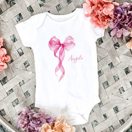 Rosa Bow Girls T Shirt