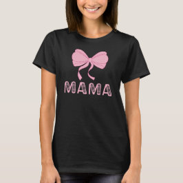 Rosa Bow Mamma, Mors dag T Shirt