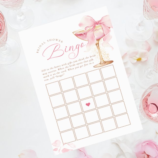 Rosa Bow Möhippa Bingo-spel (Skapare uppladdad)