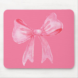 Rosa Bow Mouse Pad - Rosa Bow-samling Musmatta