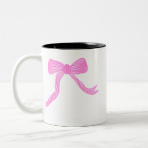Rosa Bow Mugg