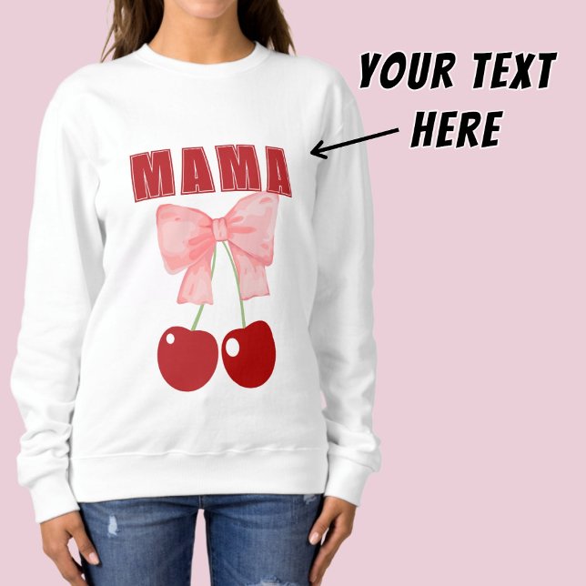 Rosa Bow och Red Cherries, coquette stil T Shirt (Skapare uppladdad)
