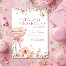 Rosa Bow Petals & Prosecco  Möhippa