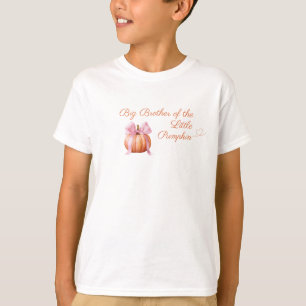 Rosa Bow Pumpkin "Big Brother of the Pumpkin" Baby T Shirt