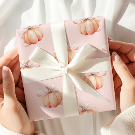 Rosa Bow Pumpkin Coquette Presentpapper