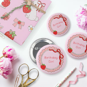 Rosa Bow Ram Strawberry Birthday Knapp