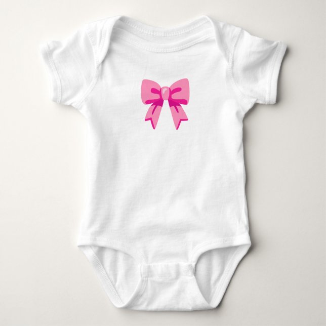 Rosa Bow T Shirt (Framsida)