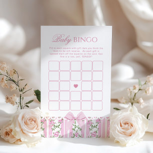 Rosa Bowle Kärlek Shack Baby Bingo Coquette Spel