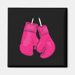 Rosa Boxing Gves Breast Cancer Awareness Coola Wa Magnet
