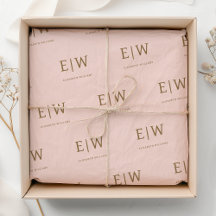 Rosa Branded Monogram Business Company Packaging