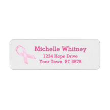Rosa Breast Cancer Ribbon