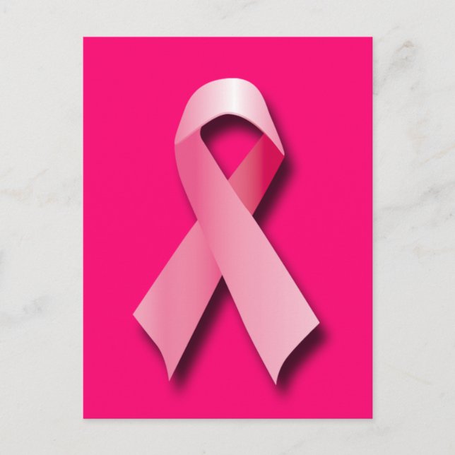 ROSA BREAST CANCER RIBBON VYKORT (Framsida)