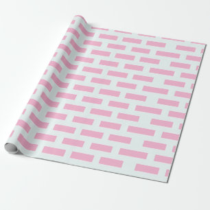Rosa Brick Seamless Mönster Presentpapper