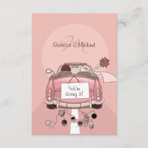 Rosa Bride and Groom Getaway Car - OSA kort