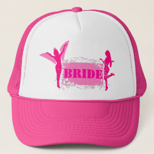 Rosa brider bachelorette Party Truckerkeps