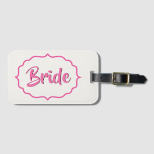 Rosa Brides Bagagebricka