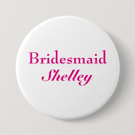 Rosa Bridesmaid-knapp Knapp