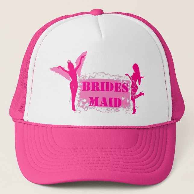 Rosa bridesmid bachelorette Party Keps (Framsida)