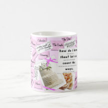 Rosa Bröllop-kaffe Kopp Mugg