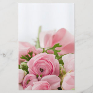 Rosa Bröllop Ro Brevpapper