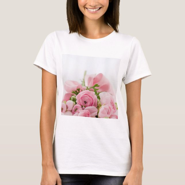 Rosa Bröllop Ro T Shirt (Framsida)