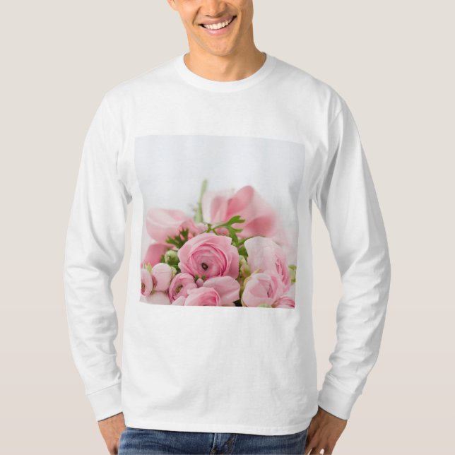 Rosa Bröllop Ro T Shirt (Framsida)