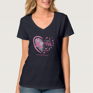 Rosa Bröstcancer överlevande ger kvinnor Mamma can T Shirt