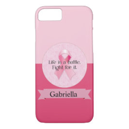 Rosa bröstcanceriPhone 7 fodral