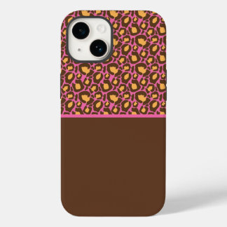 Rosa & Brown Cheetah Print Phone Case