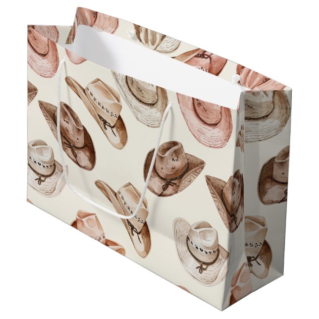 Rosa Brown Cowgirl Southwest Hats Birthday (Framsidan Vinklad)