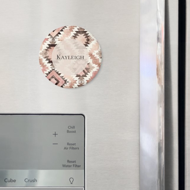 Rosa Brown Cowgirl Southwest Tribal Magnet (In Situ (Fridge))