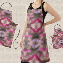 Rosa Brown och Taupe Boho Chic Tie Dye