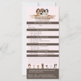 Rosa Brown Pet Report Boarding Hund Grooming