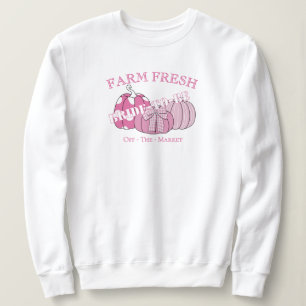 Rosa Brud Att Vara På Marknaden Höst Söt T Shirt
