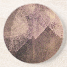 Rosa brun abstrakt som målar penseldrag underlägg sandsten