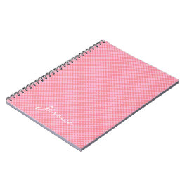 Rosa Brun Beige Geometrisk Personlig Anteckningsbok