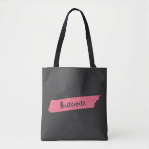 Rosa Brush Austenite Bookish Tygkasse
