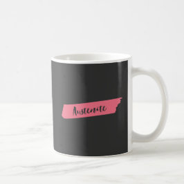 Rosa Brush Austenite Kaffemugg