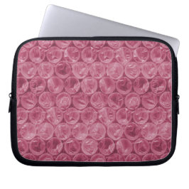 Rosa bubbelskrot mönster laptop sleeve