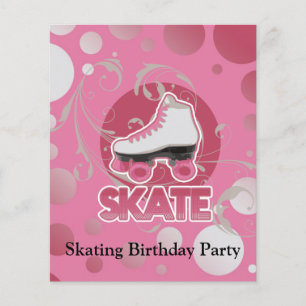 Rosa Bubble Swirl Roller Skate