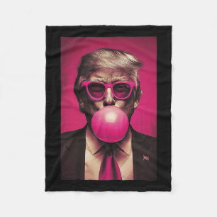 Rosa Bubblegum Fleecefilt